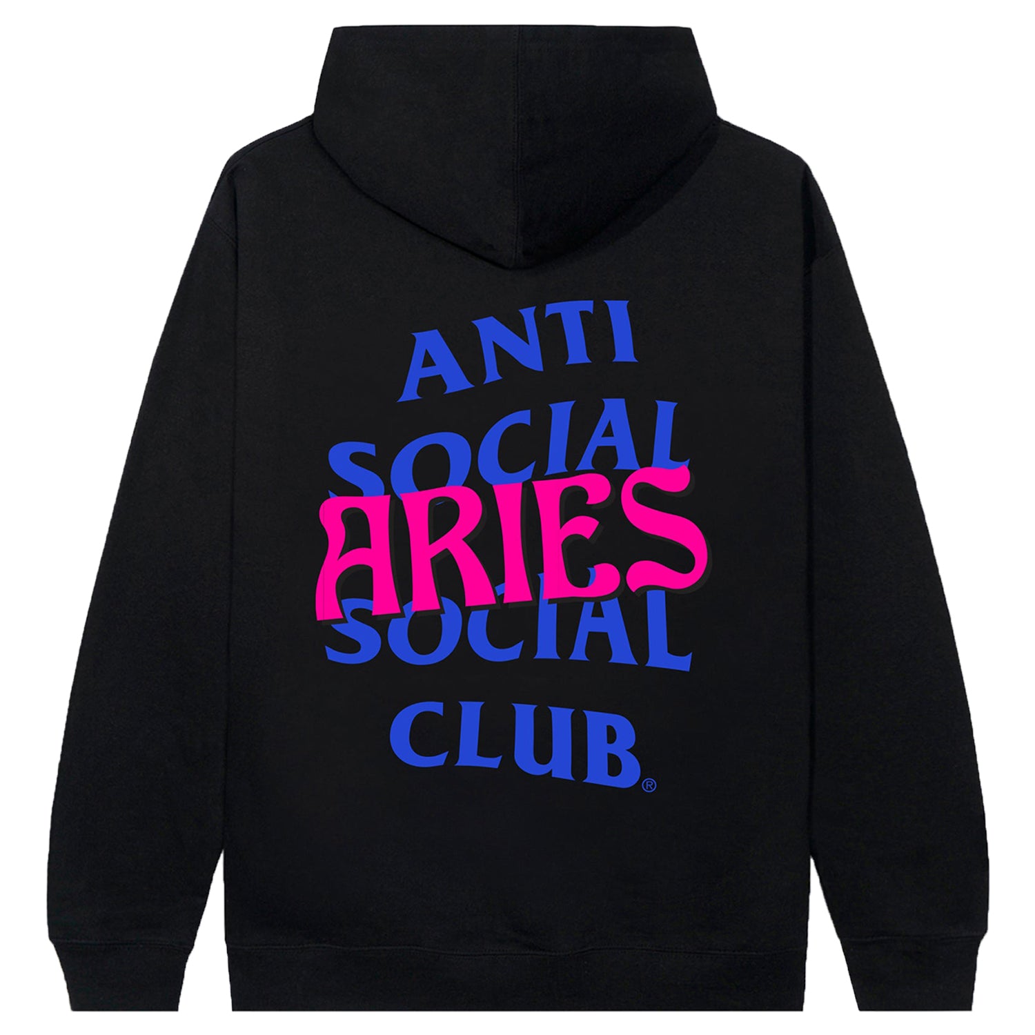 Anti Social Social Club Aries Hoodie Black