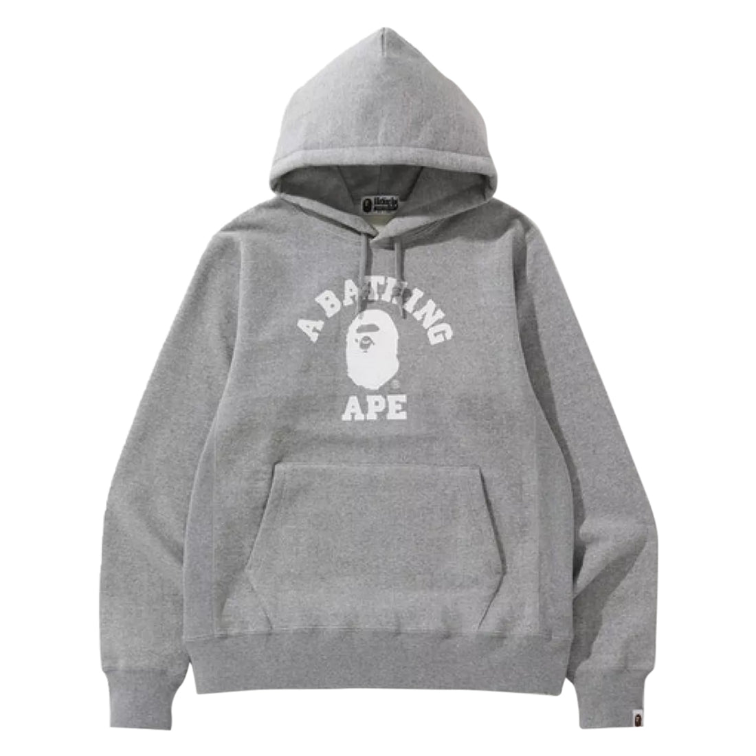 Bape College Heavy Weight Pullover Hoodie Mens Style : 1H80114008