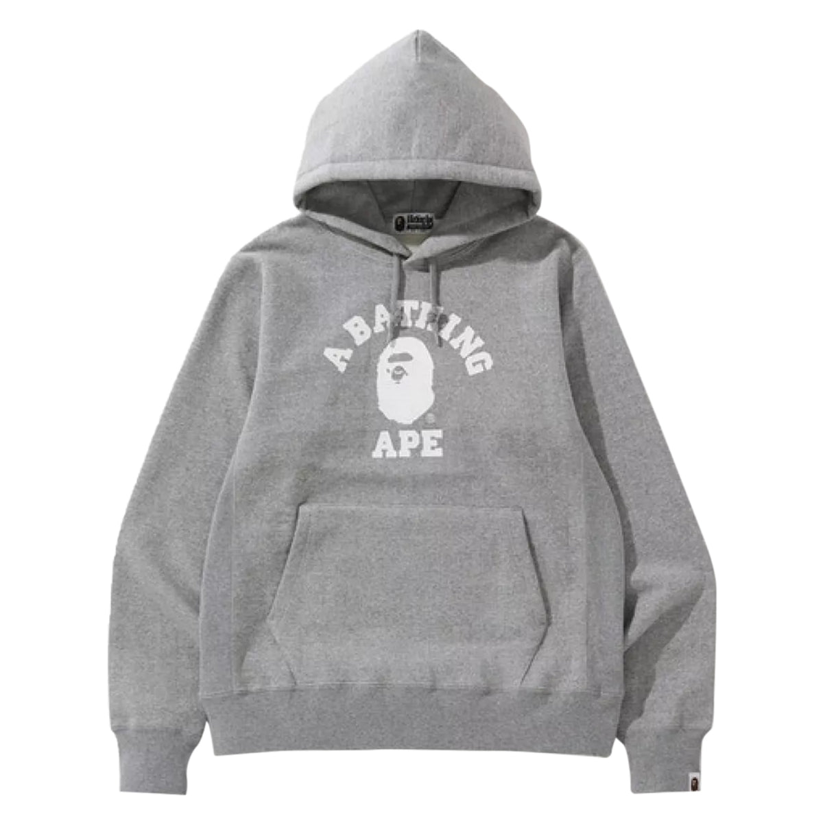 Bape College Heavy Weight Pullover Hoodie Mens Style : 1H80114008