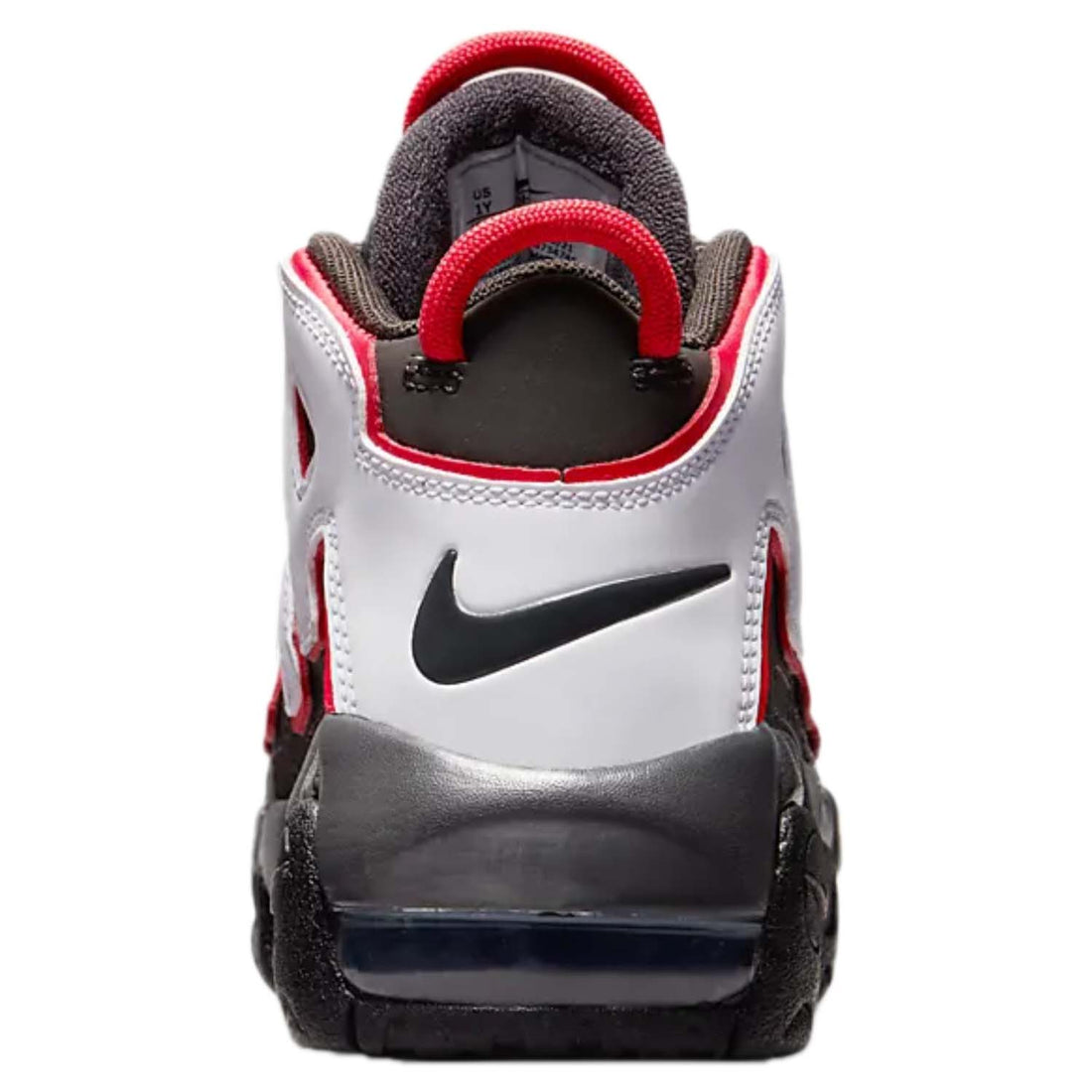 Nike Air More Uptempo Medium Ash Siren Red White (PS)