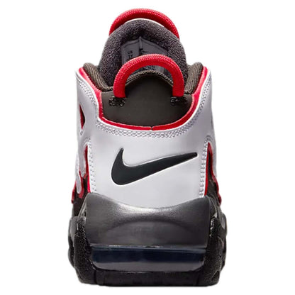 Nike Air More Uptempo Medium Ash Siren Red White (PS)