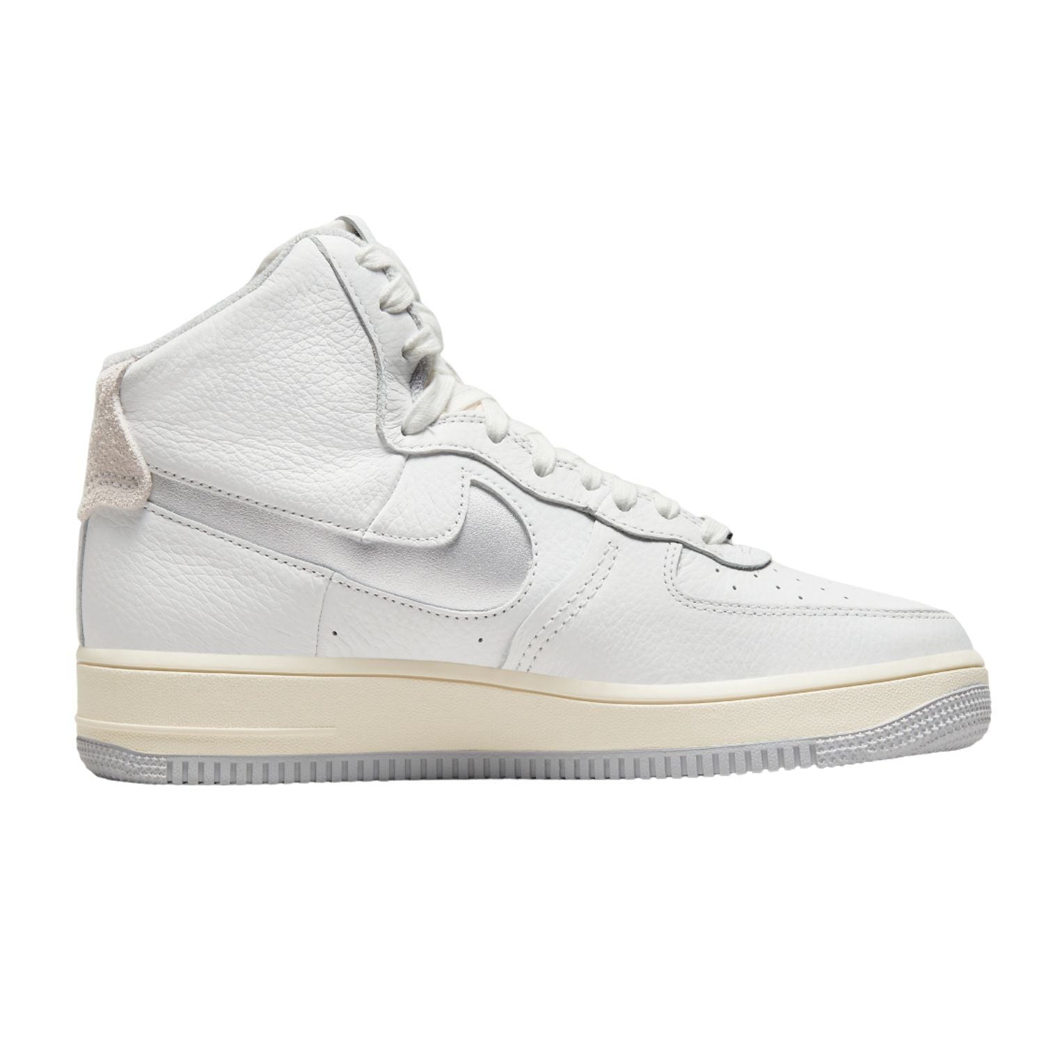 Nike Air Force 1 High Sculpt White Silver (Women&