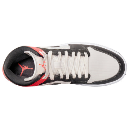 Jordan 1 Mid Newsprint Light Orewood Brown (Women&