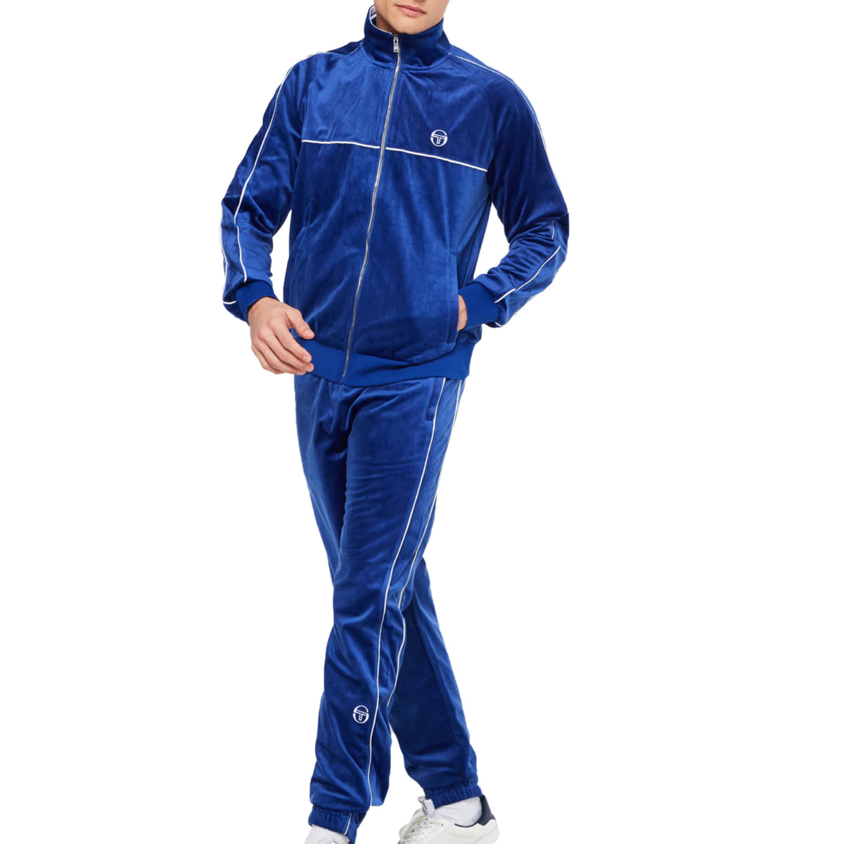 Sergio Tacchini Sovana Velour Tracksuit Mens Style : Sts22m50212