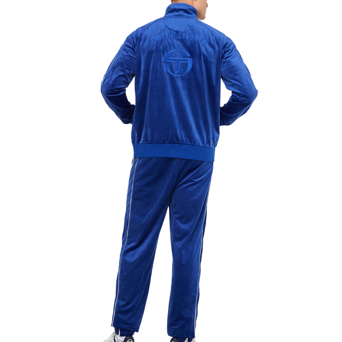 Sergio Tacchini Sovana Velour Tracksuit Mens Style : Sts22m50212