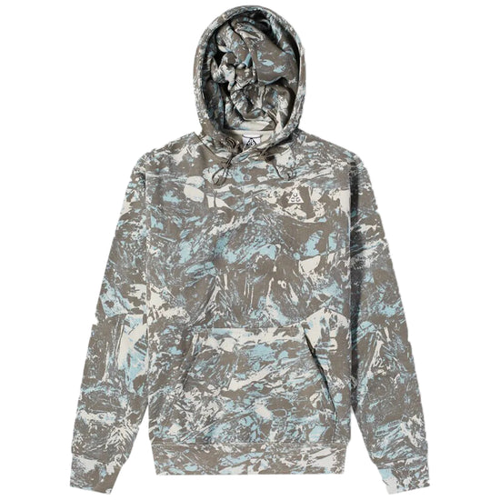 Nike Acg Therma-fit Fleece All-over Print Pullover Hoodie Mens Style : Dj1425