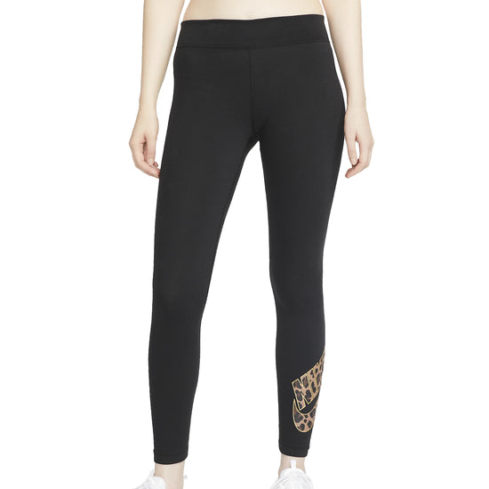 Nike Sportswear Mid-rise Leggings Womens Style : Dm2203