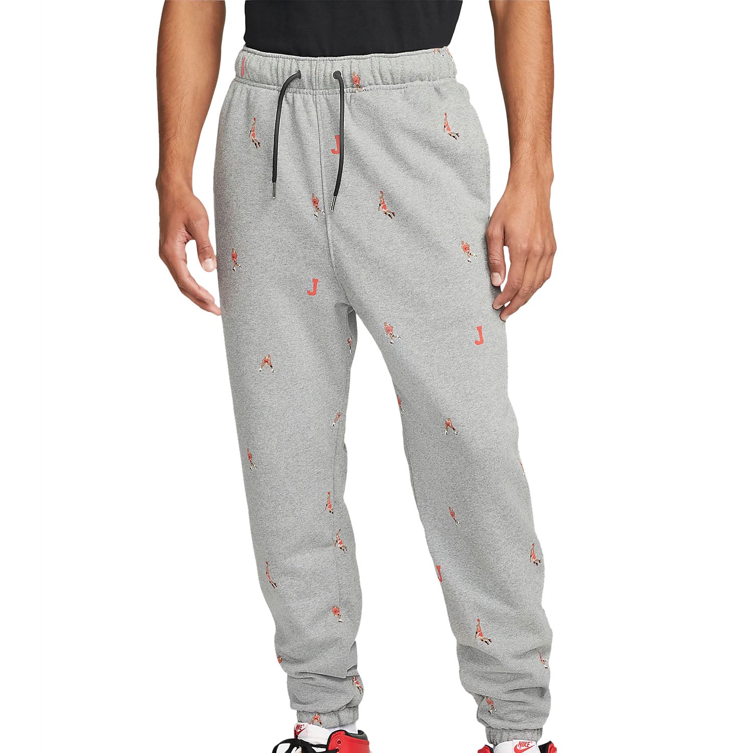 Jordan Essentials Printed Fleece Trousers Mens Style : Dh3519