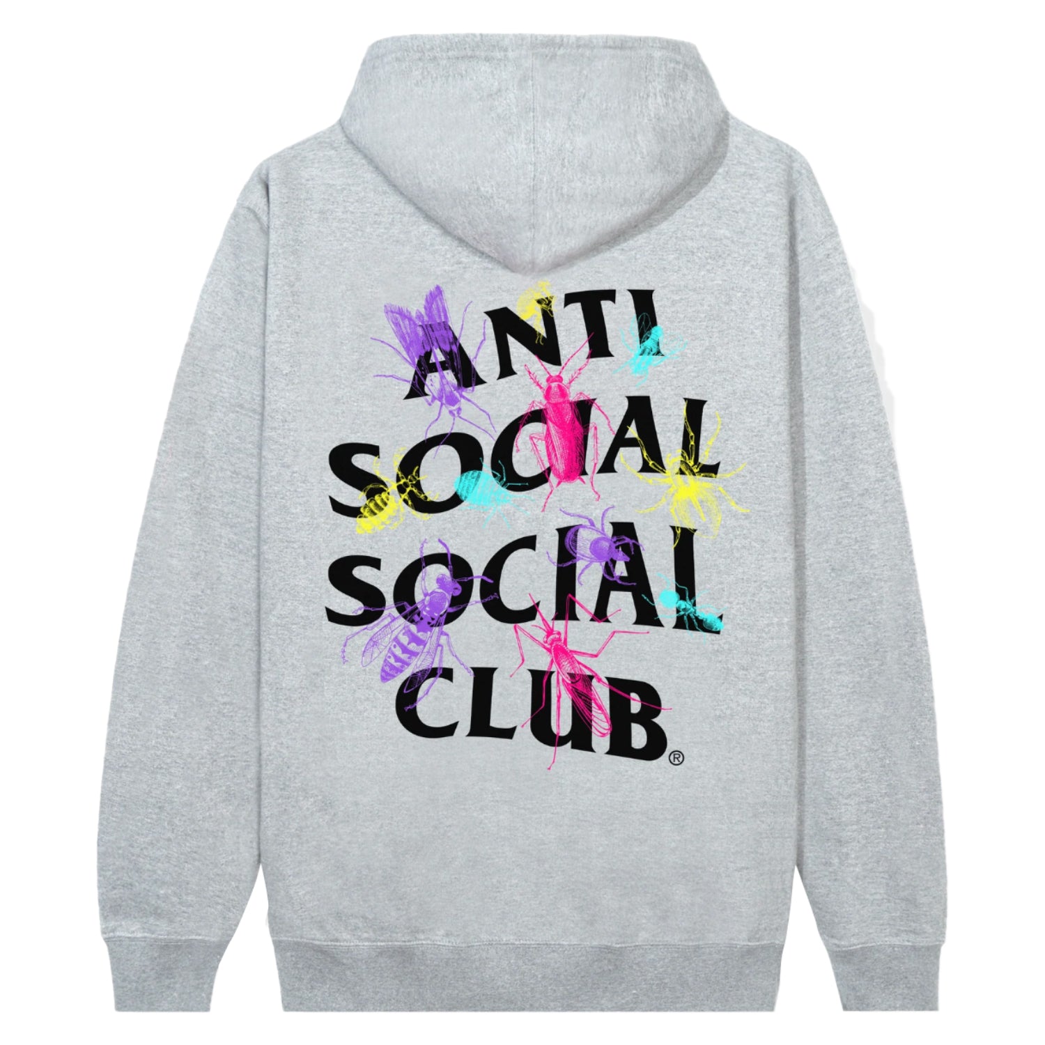 Anti Social Social Club Creep HoodieHeather Grey