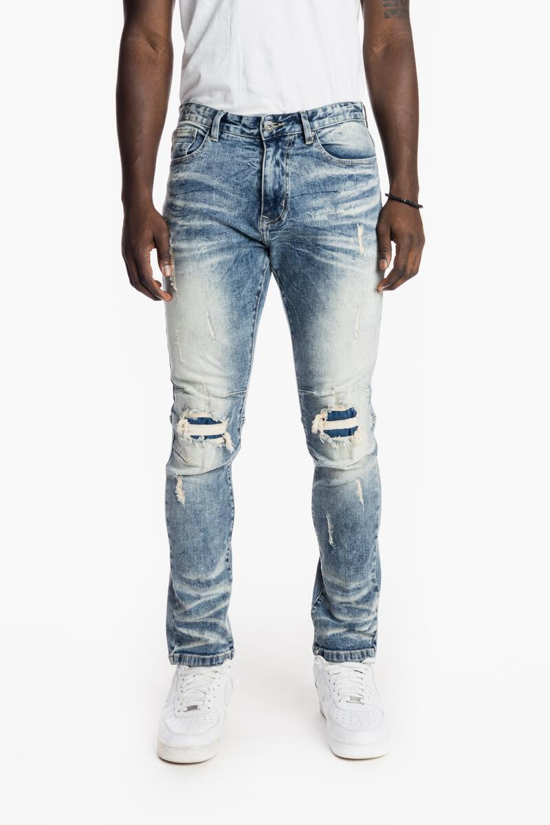 Smoke Rise Rip &amp; Repair Jean Mens Style : Jp21110r1