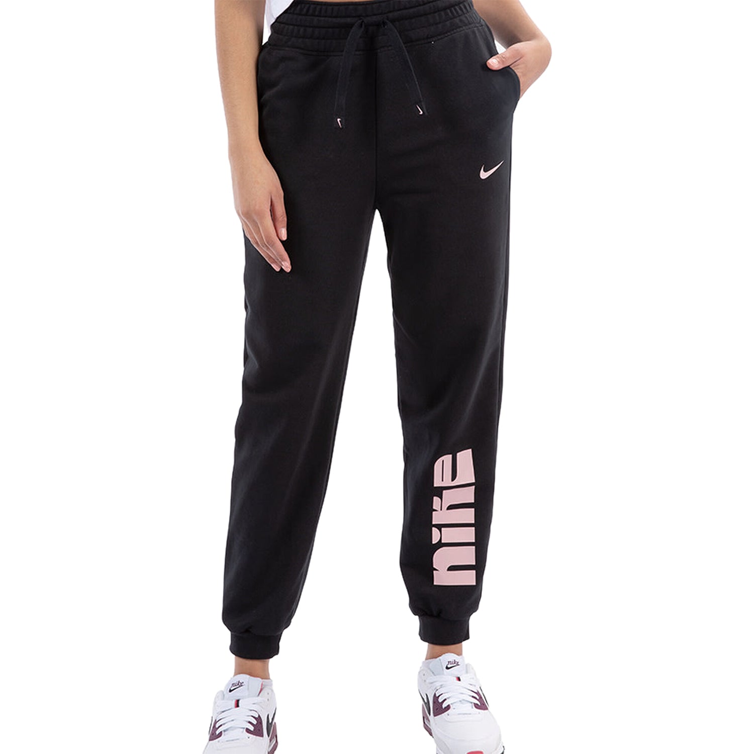 Nike French Terry Training Pants Womens Style : Dq3598