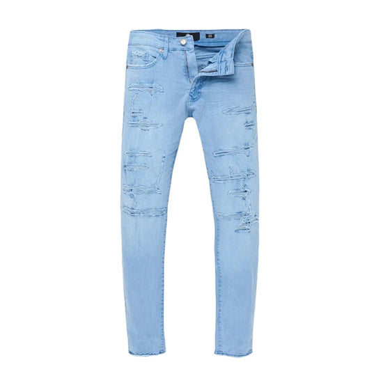 Jordan Craig Ross Fit With Shreds Jeans Mens Style : Jr950r