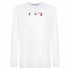 Off-white Acrylic Arrow L/s Tee Mens Style : OMAB001F21JER0050132