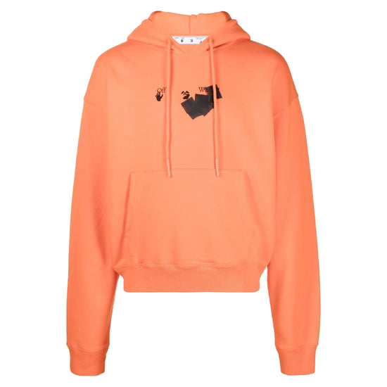 Off-white Jumbo Marker Over Hoodie Mens Style : Ombb037f21fle0162010