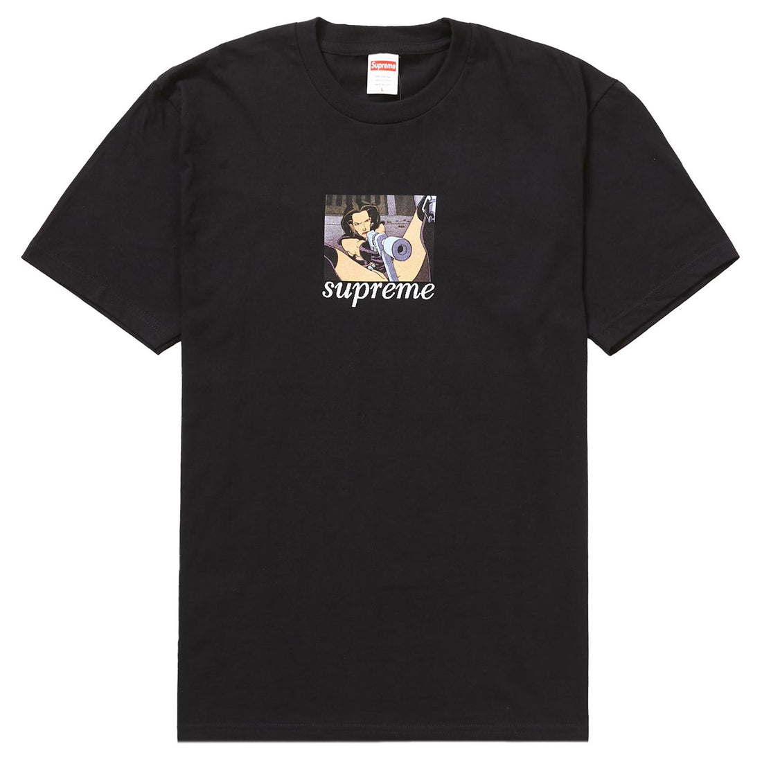 Supreme Aeon Flux Gun Tee Black