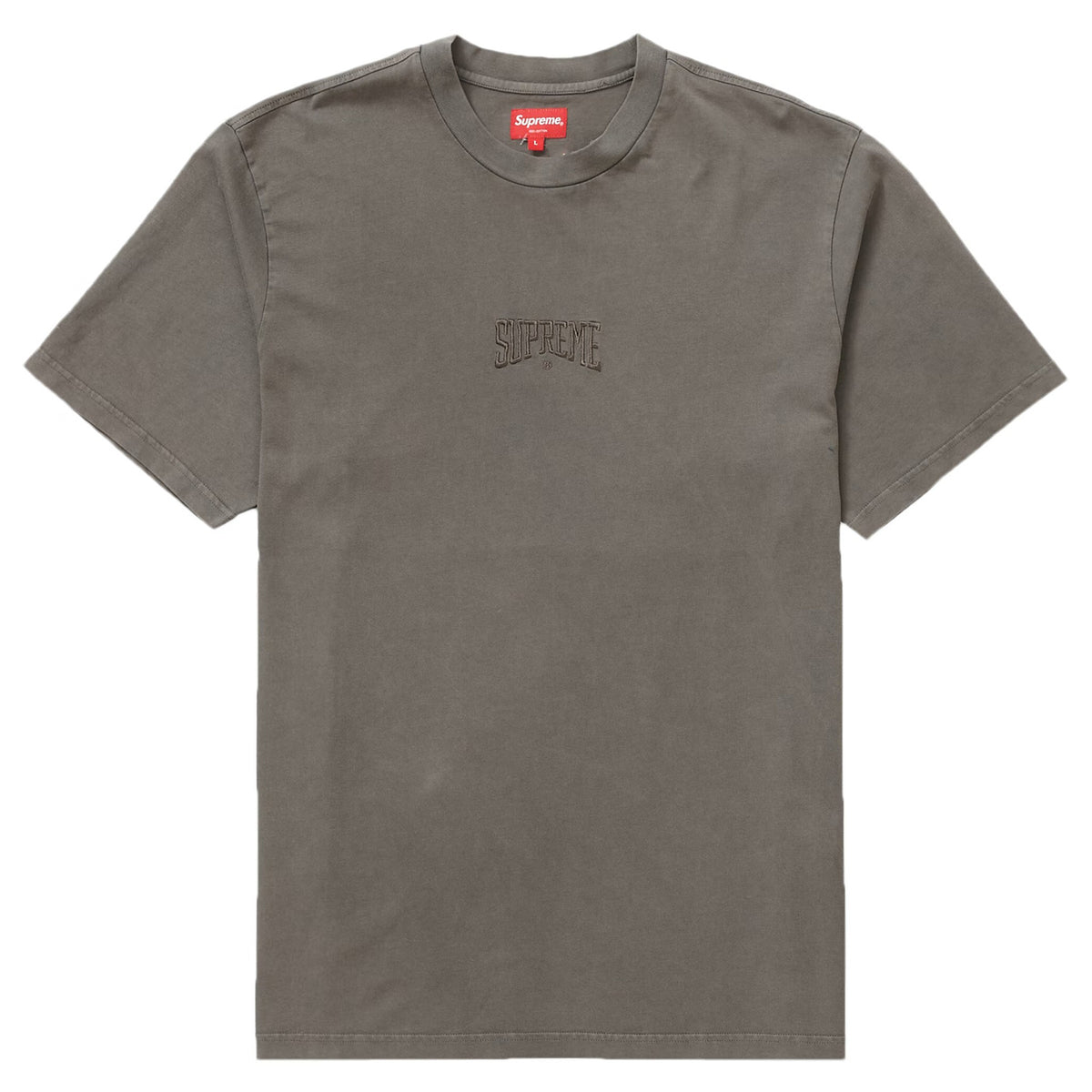 Supreme Acid Wash S/S Top Black