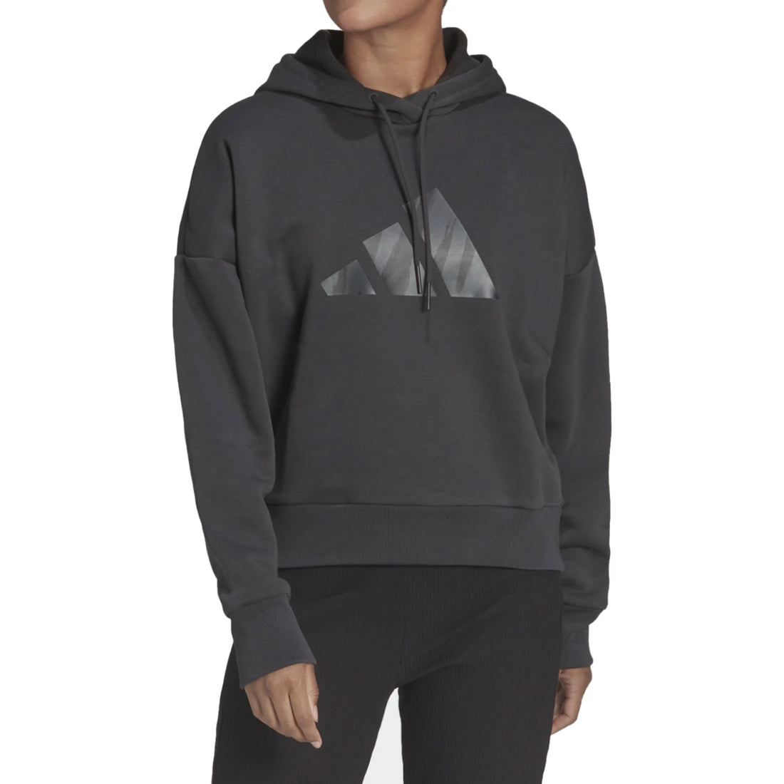 Adidas Sportswear Future Icons Feel Fierce Graphic Hoodie Womens Style : H67083