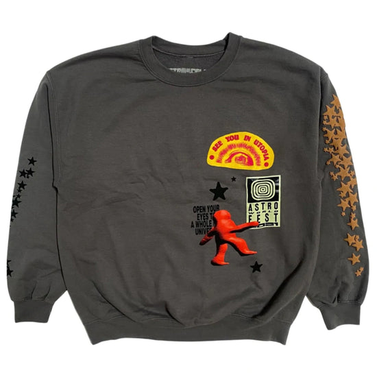 Travis Scott Astrofest 2021 Houston Crewneck Mens Style : Af21-cs20