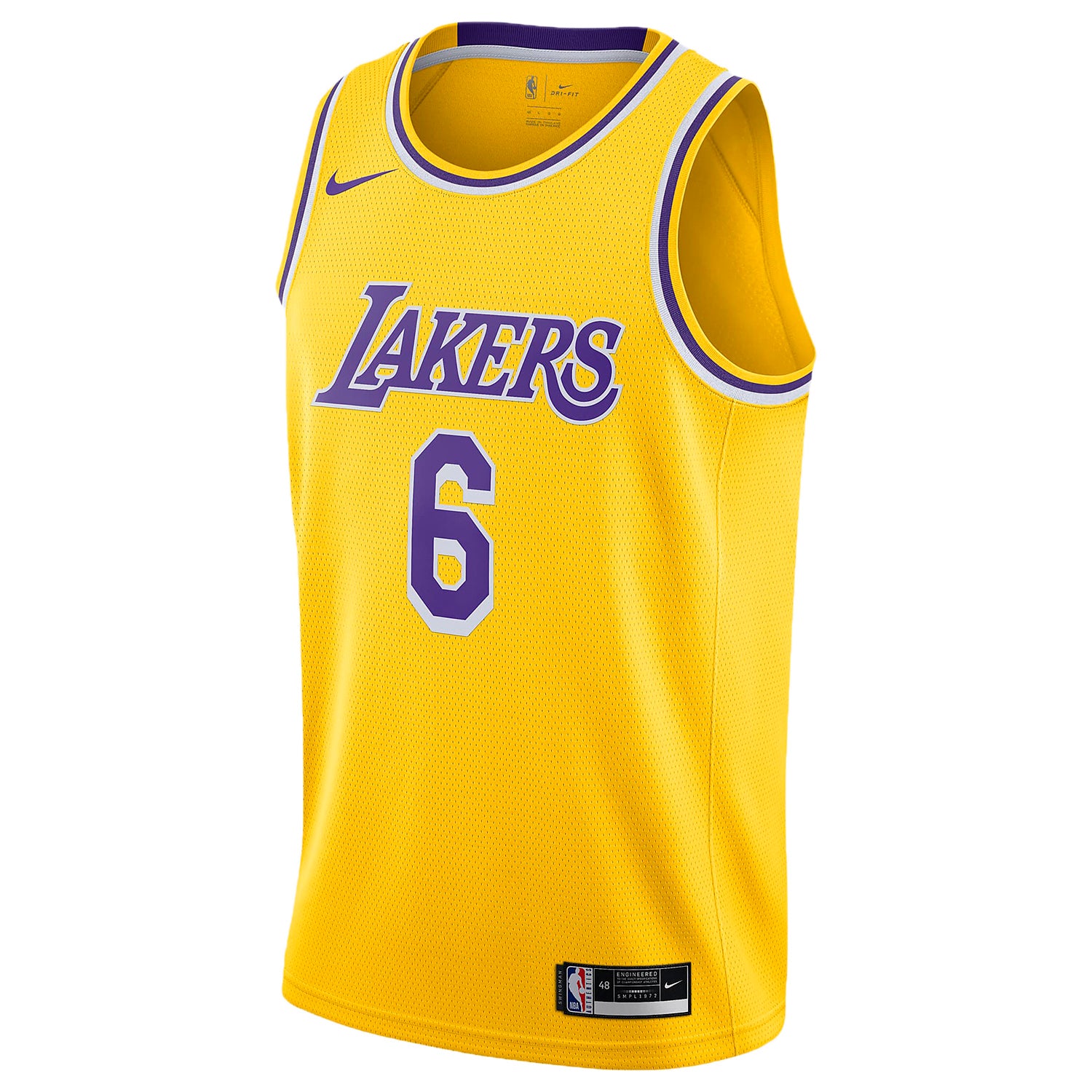 Nike Lakers Icon Edition 2020 Nba Swingman Jersey Mens Style : Cw3669