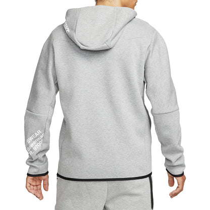 Nike Tech Fleece Graphic Full Zip Hoodie Grey