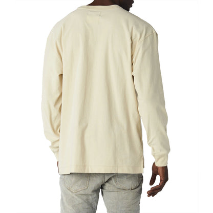 Purple-brand Jersey Stencil Logo L/s Tee Mens Style : P204-jcsl222