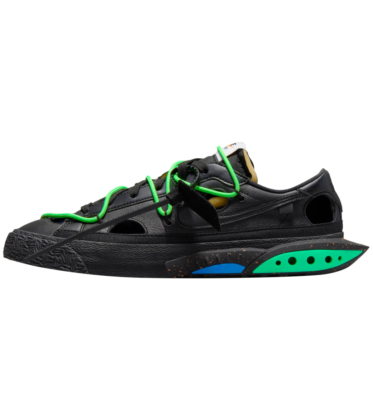 Nike Blazer Low Off-White Black Electro Green