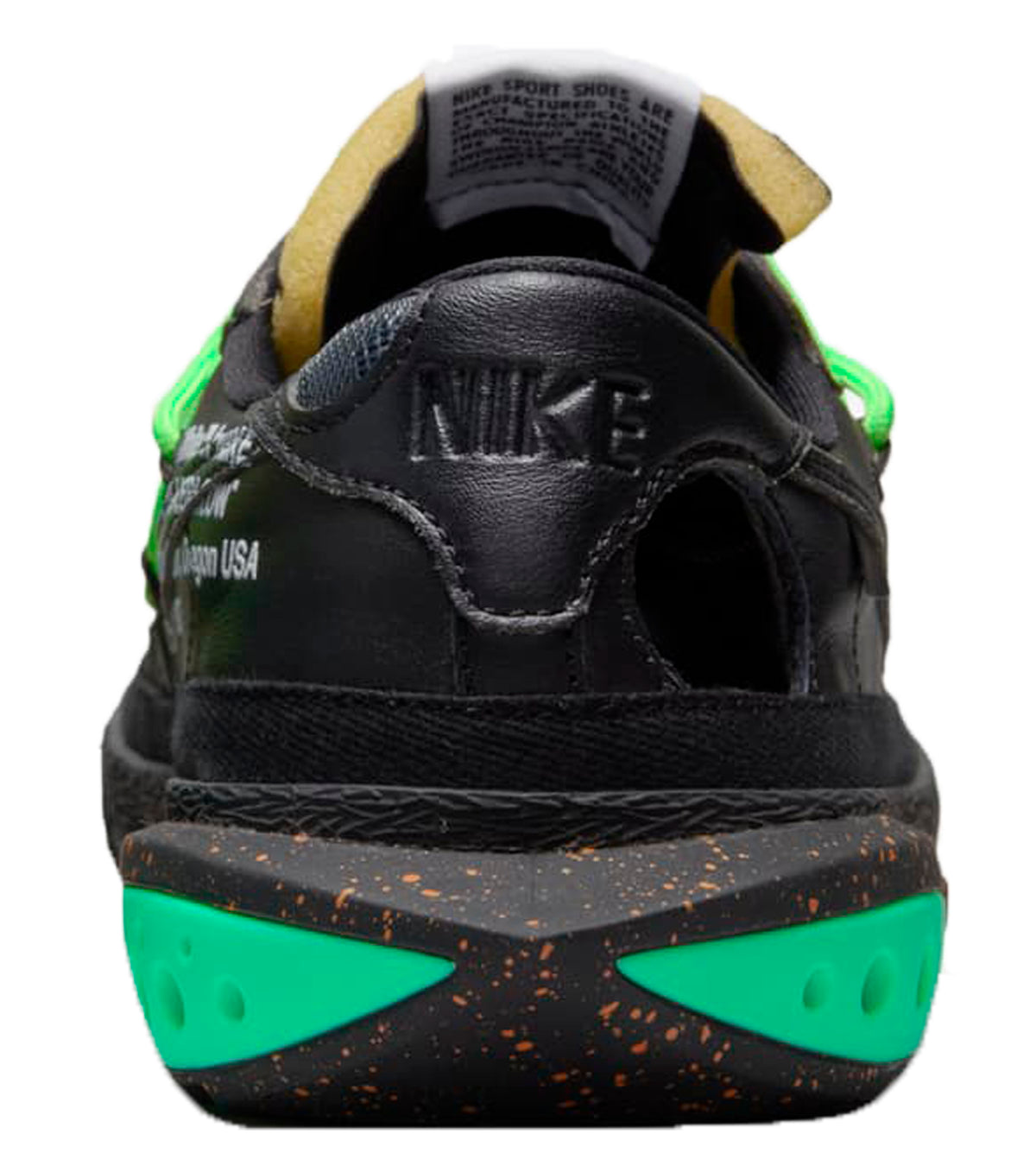 Nike Blazer Low Off-White Black Electro Green