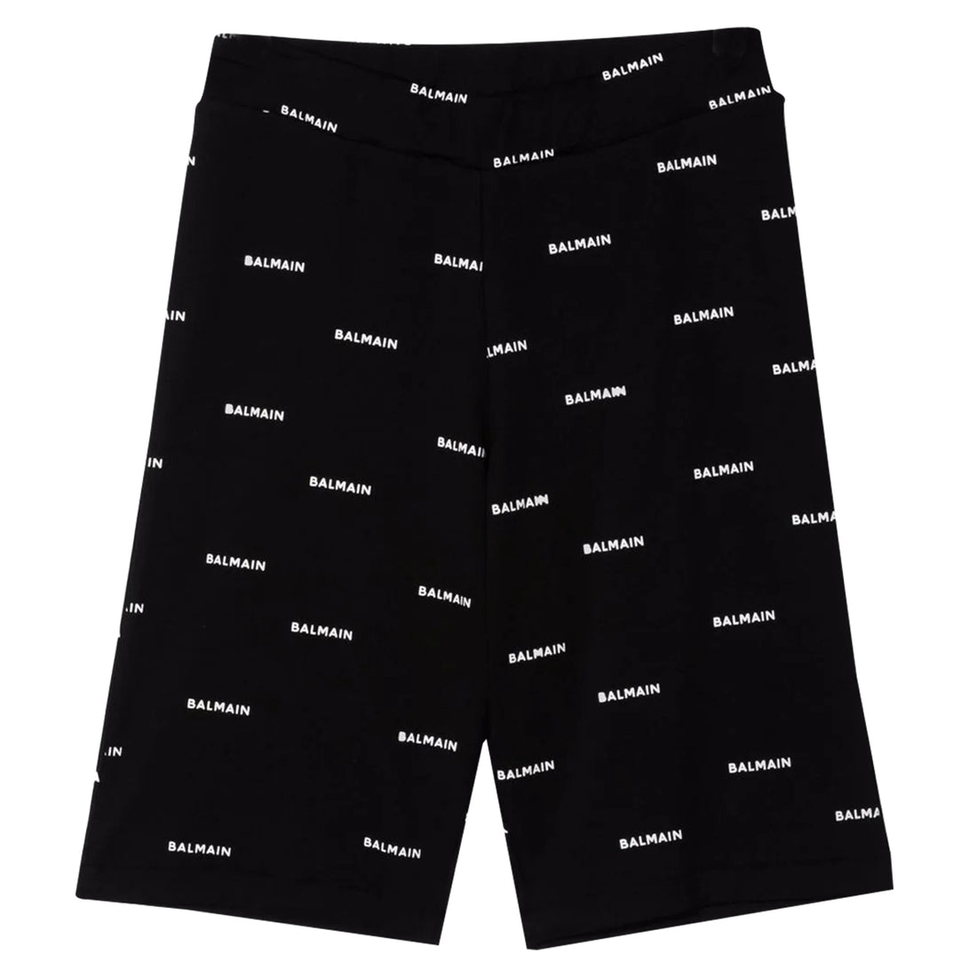 Balmain Paris Teen Ff Logo-print Cotton Track Short Big Kids Style : 6q6719z0199