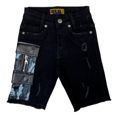 Elite Denim Shorts Big Kids Style : 631-jr