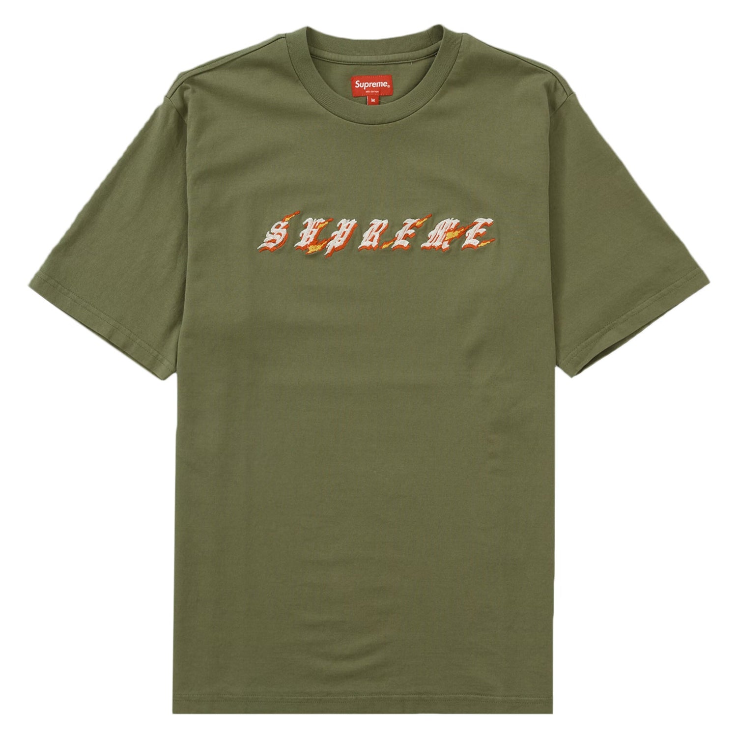 Supreme Flames S/S Top (SS22) Olive
