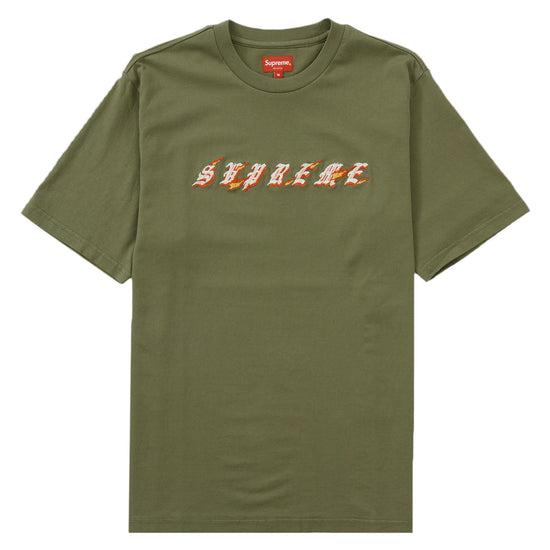 Supreme Flames S/S Top (SS22) Olive