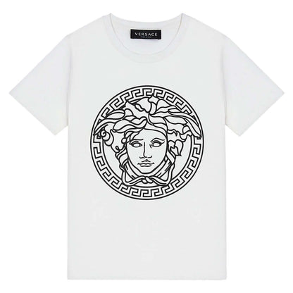 Versace Medusa Print T-shirt Big Kids Style : 1000239
