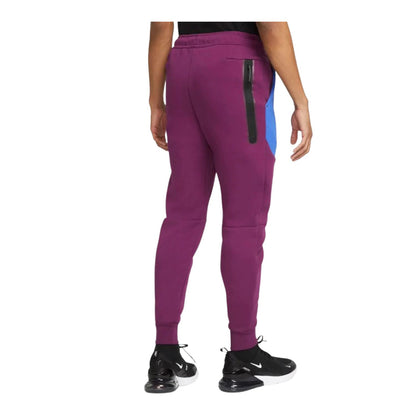 Nike Tech Fleece Joggers Sangria/Game Royal/Black