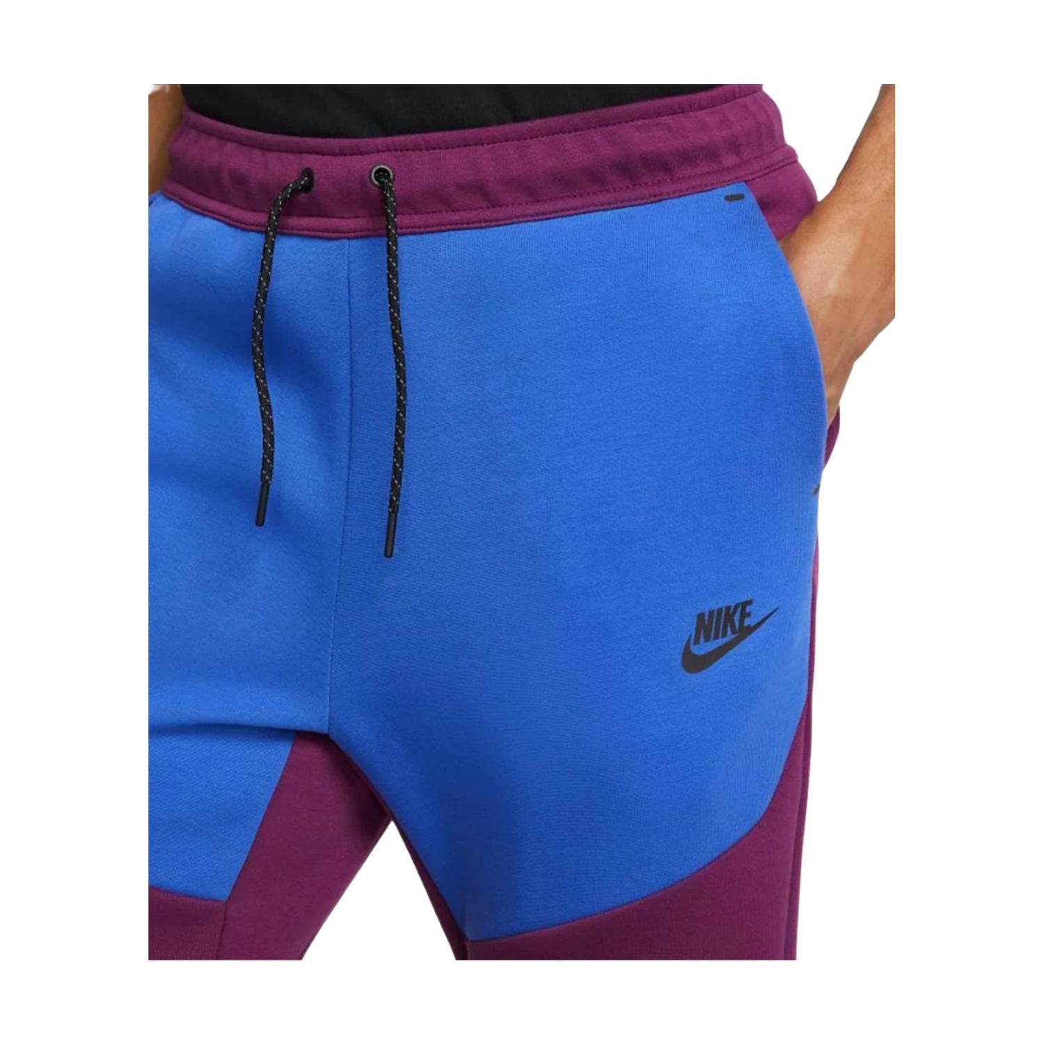 Nike Tech Fleece Joggers Sangria/Game Royal/Black