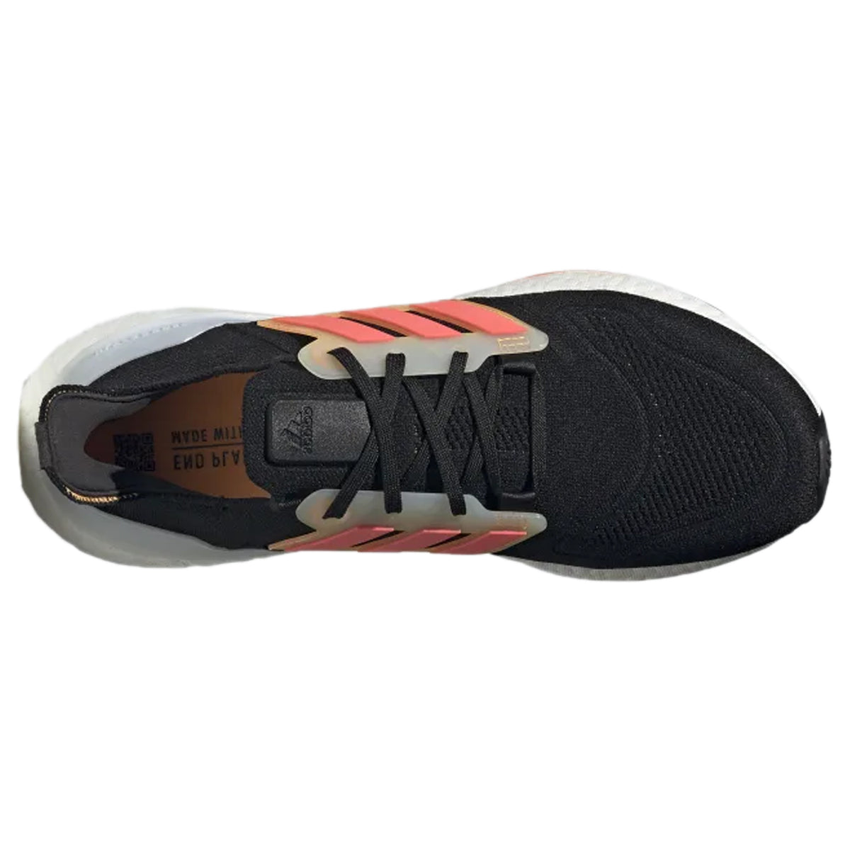 adidas Ultra Boost 22 Black Turbo Flash Orange