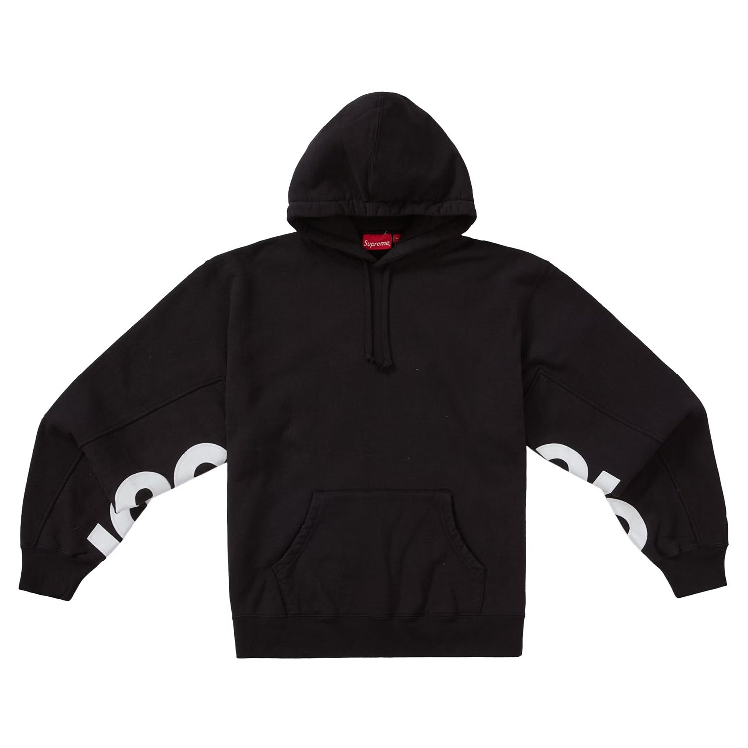 Supreme Cropped Panels Hooded Sweatshirt Mens Style : Ss22sw27