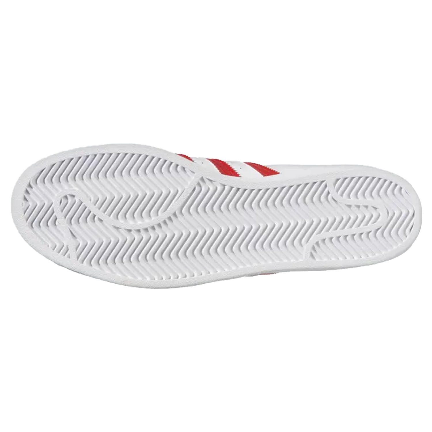 adidas Superstar Cloud White Vivid Red