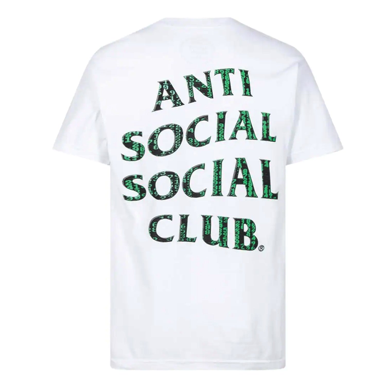 Anti Social Social Club Glitch T-shirt White
