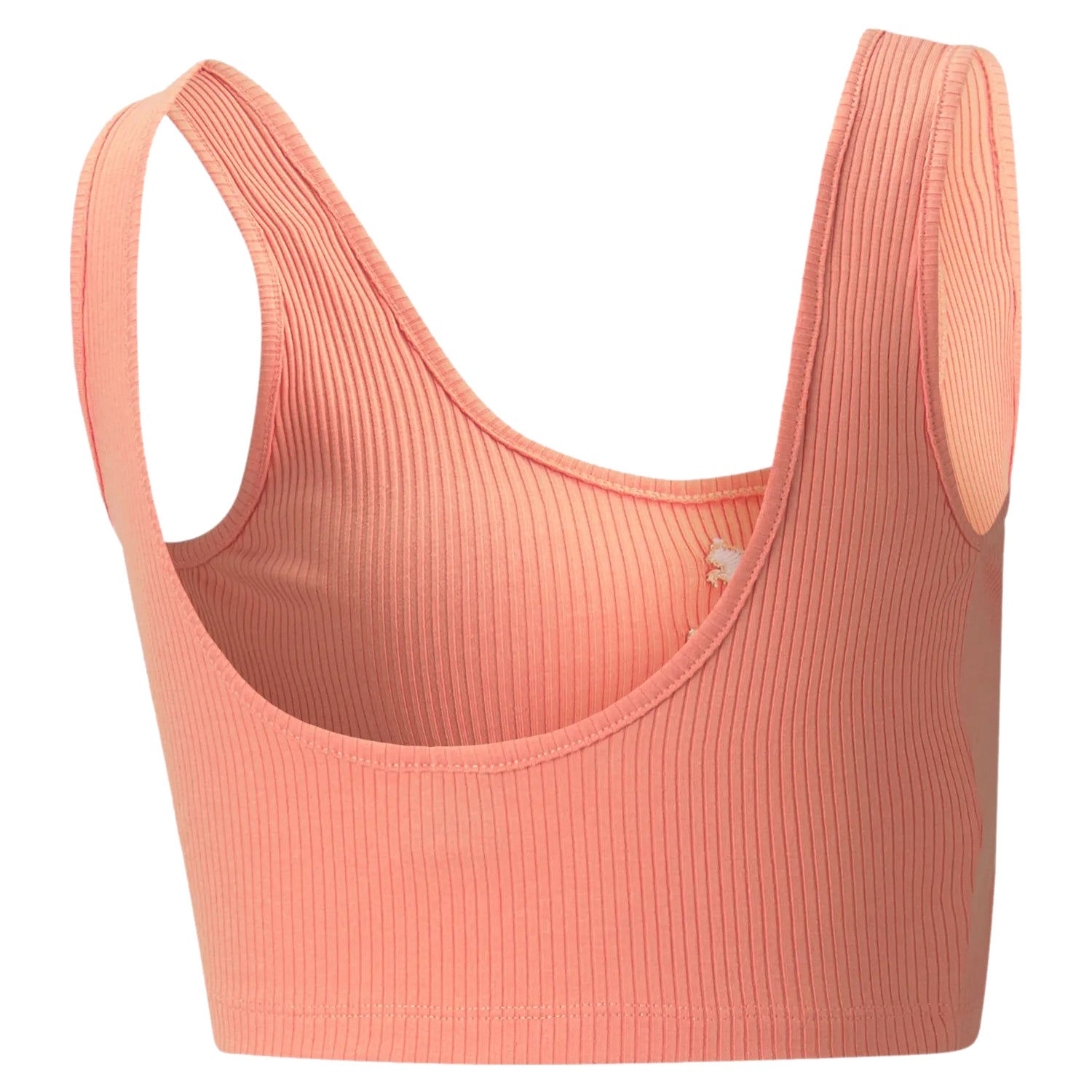 Puma Classics Ribbed Crop Top Womens Style : 533447