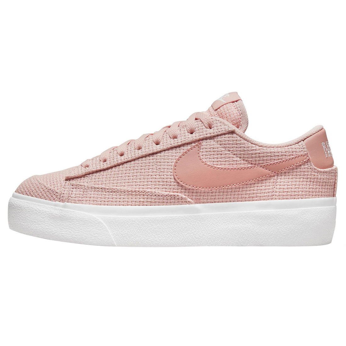 Nike Blazer Low Platform Pink Oxford Summit White Pink Oxford Rose Whisper (Women&