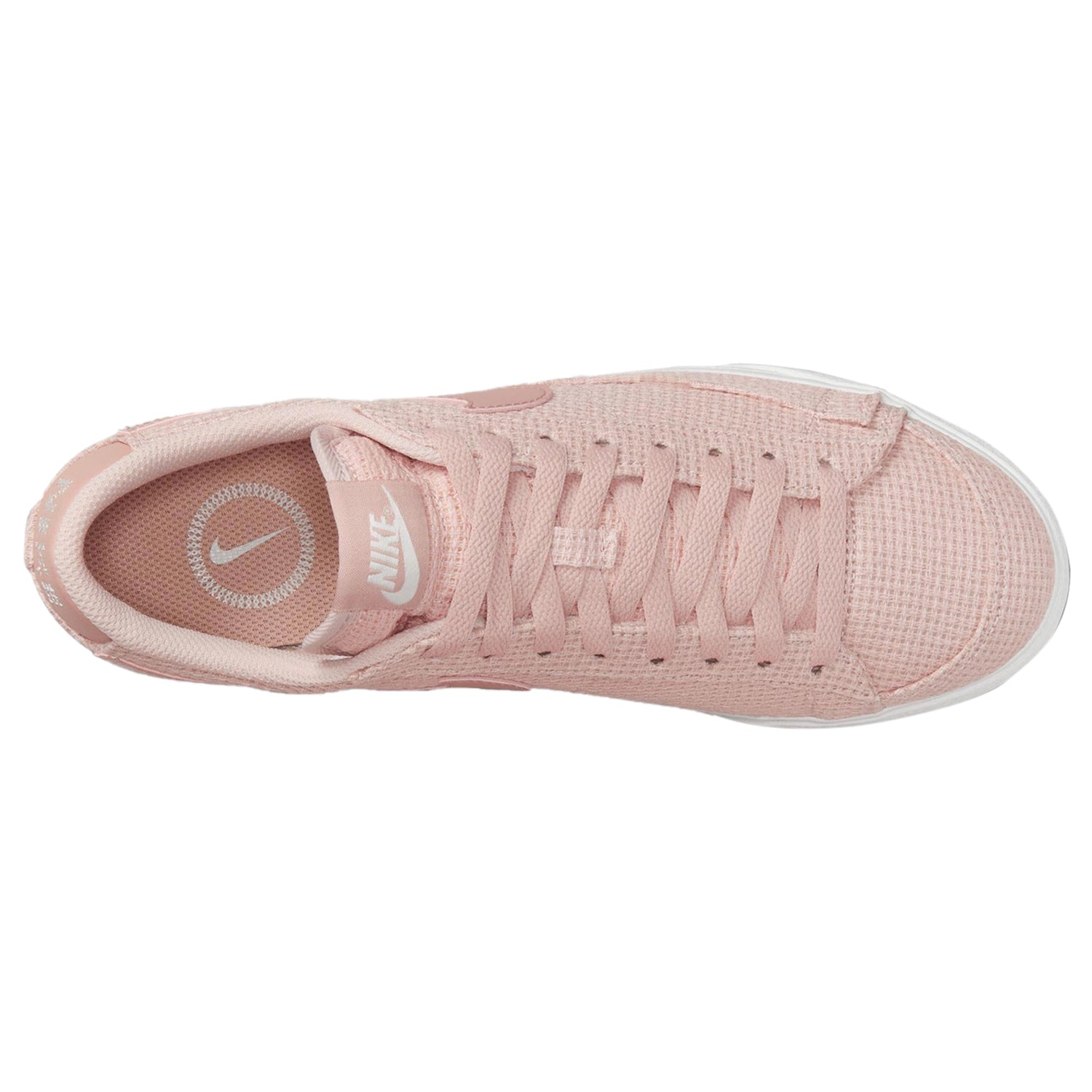 Nike Blazer Low Platform Pink Oxford Summit White Pink Oxford Rose Whisper (Women&