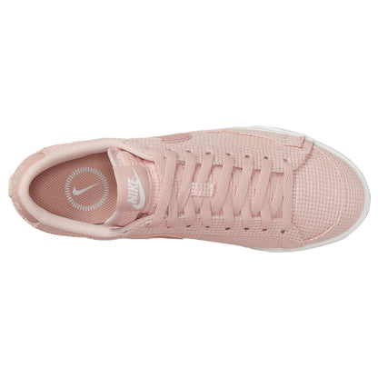 Nike Blazer Low Platform Pink Oxford Summit White Pink Oxford Rose Whisper (Women&