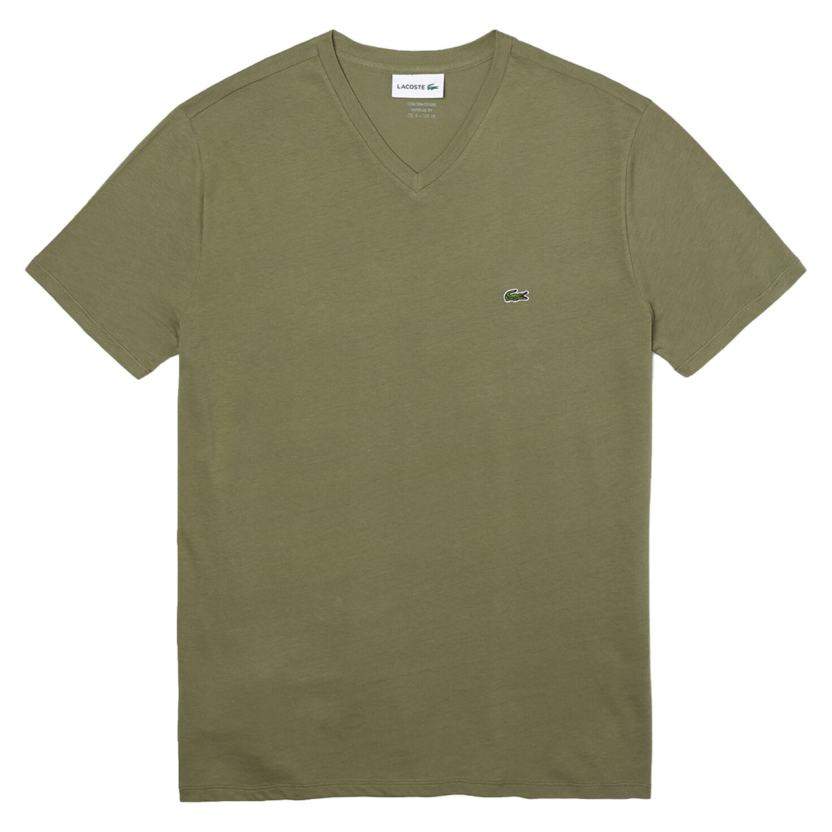 Lacoste V-neck Pima Cotton Jersey T-shirt  Mens Style : Th6710 51