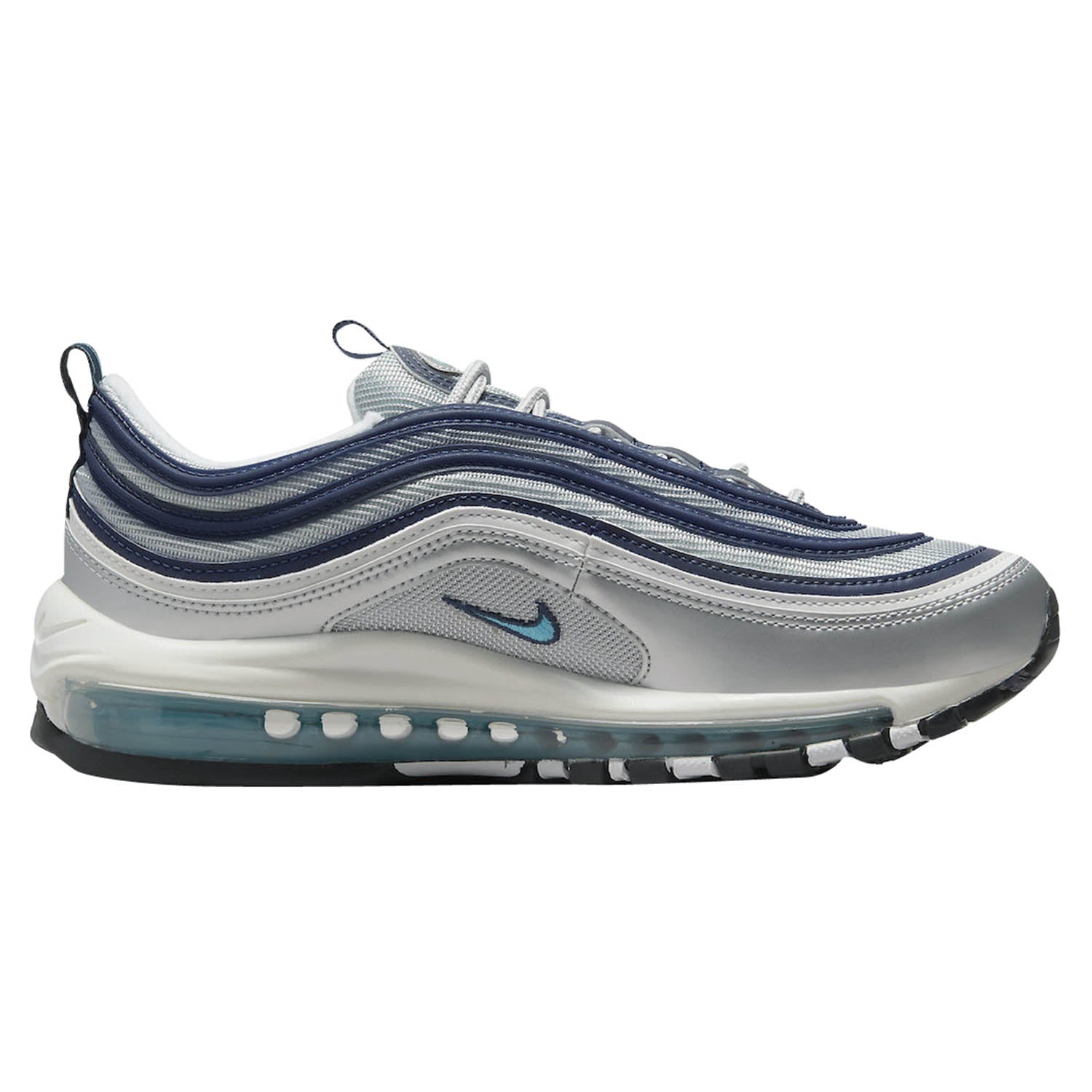 Nike Air Max 97 Metallic Silver Chlorine Blue
