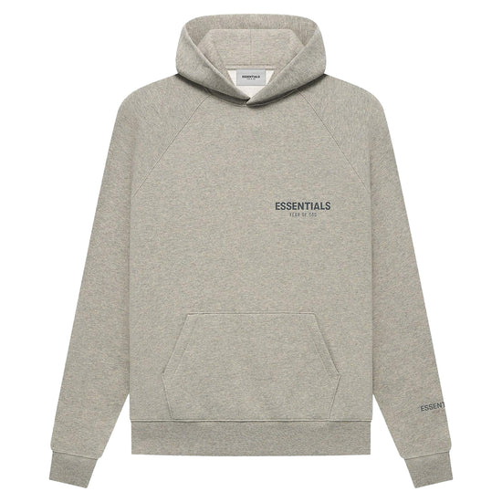 Essentials Fear Of God  Men's  Dark Oatmeal Hoodie : 705292