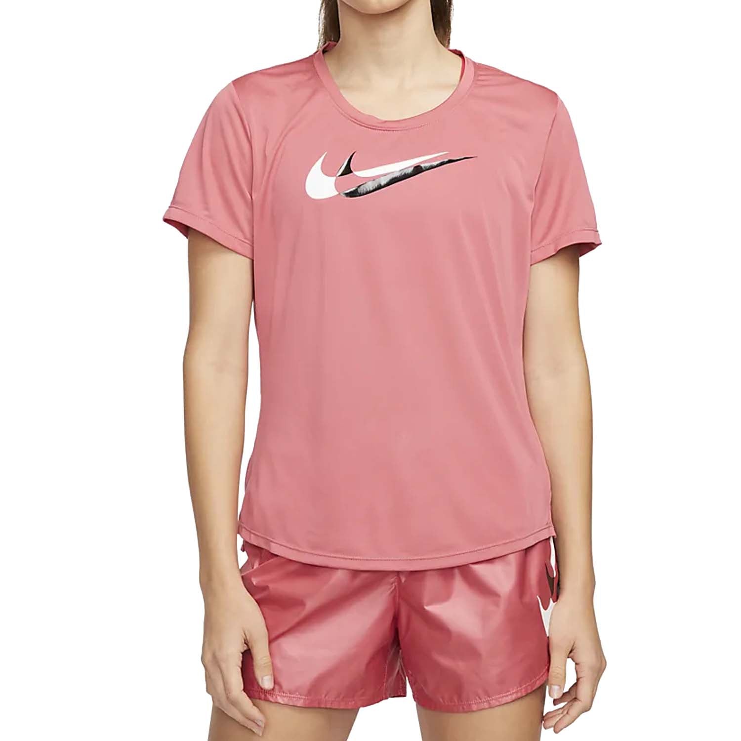 Nike Dri-fit Swoosh Run Short-sleeve Running Top Womens Style : Dd6478