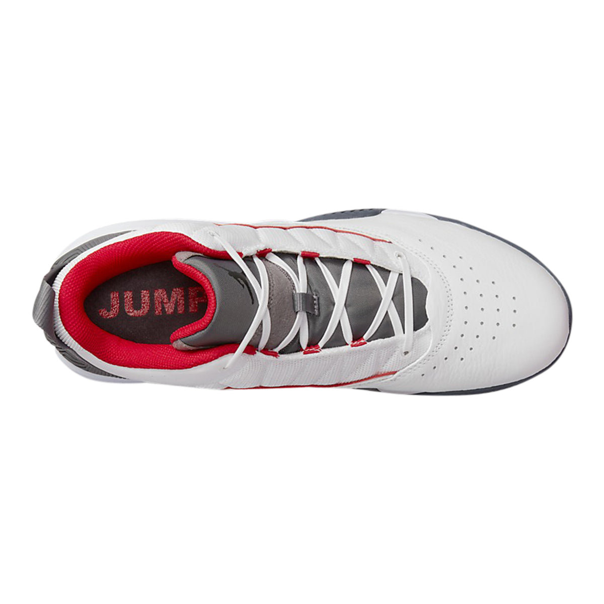 Jordan Stay Loyal White University Red