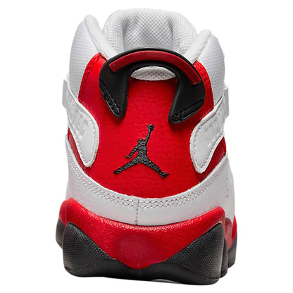 Jordan 6 Rings White Black University Red (PS)