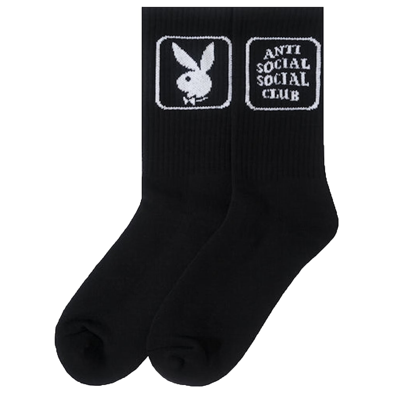 Anti Social Social Club Playboy Bunny SocksBlack