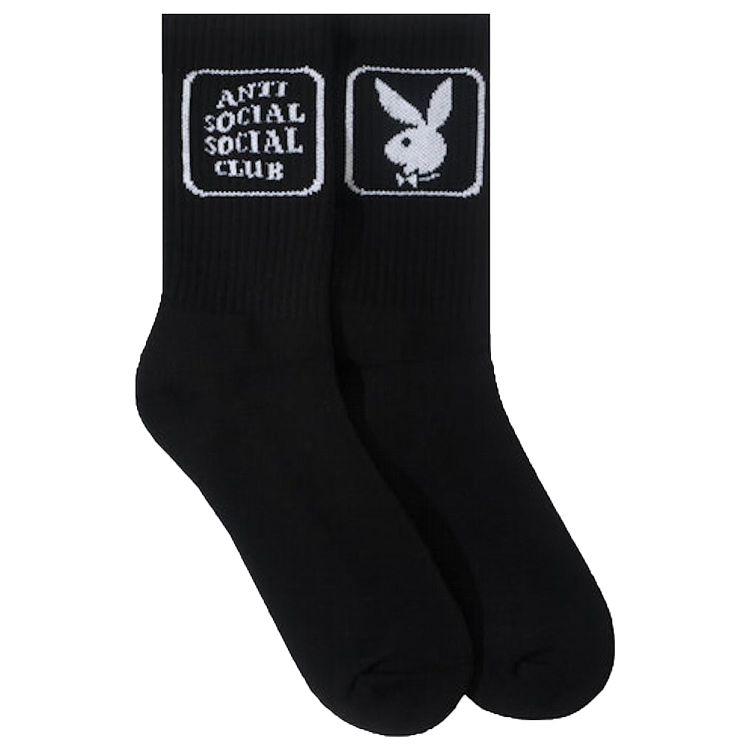 Anti Social Social Club Playboy Bunny SocksBlack